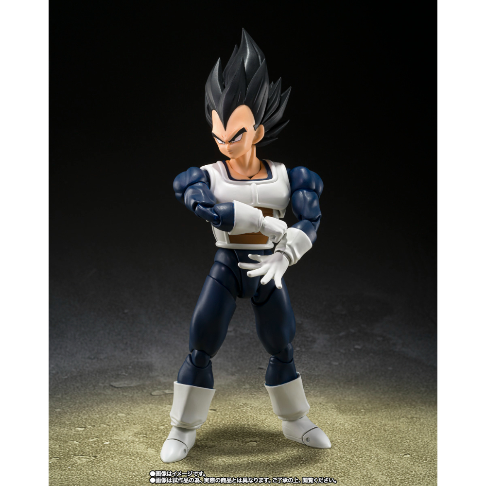 SHF Dragon Ball Z Vegeta Old Battle Armor