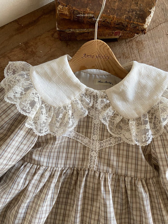 🇰🇷Anne shirley one piece (不連花領）
