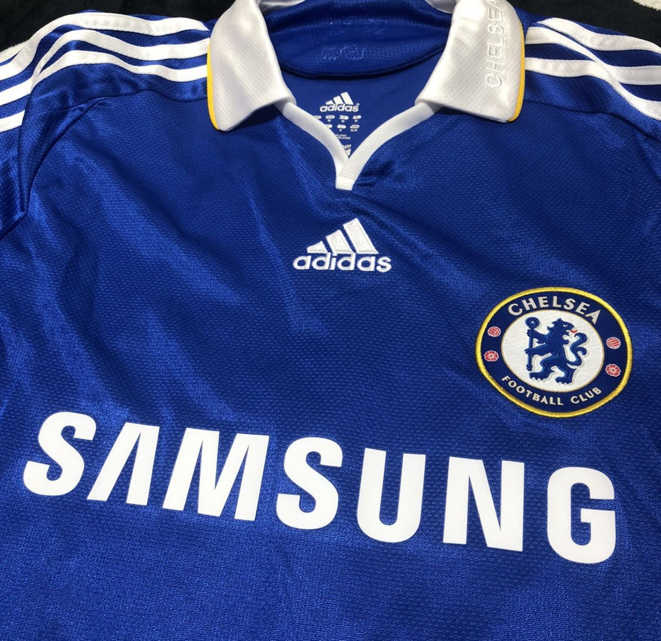 Chelsea 08/09 longsleeves home shirt #8 Lampard