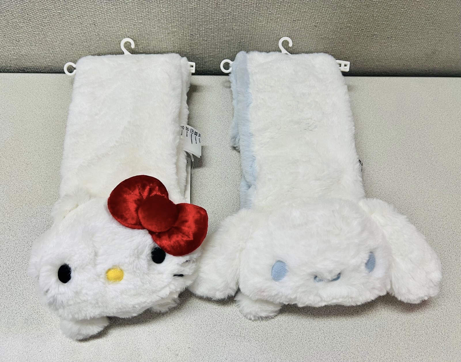 🎌日本直送🎌 Kitty玉桂狗 毛毛公仔造型舒適保暖頸巾