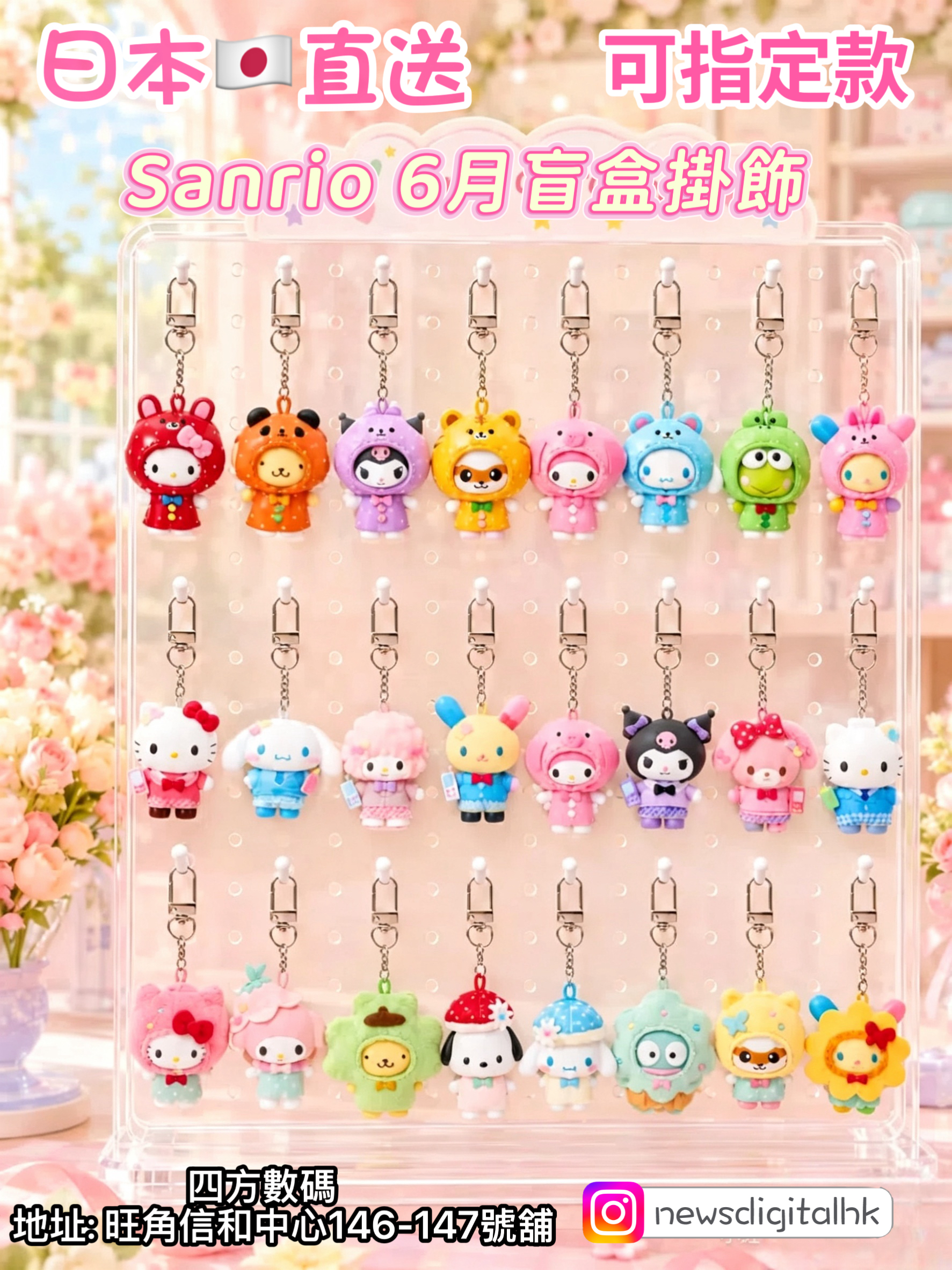 [現貨］🇯🇵日本直送sanrio6月盲盒指定款