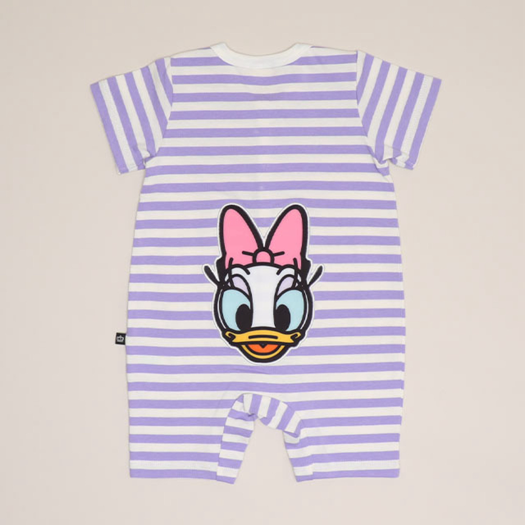 🇯🇵預訂 日本直送🇯🇵Babydoll x Disney六色臀部人物大貼花條紋短袖連身服