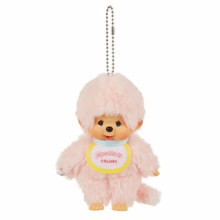 Monchhichi 掛件(淺粉紅色)