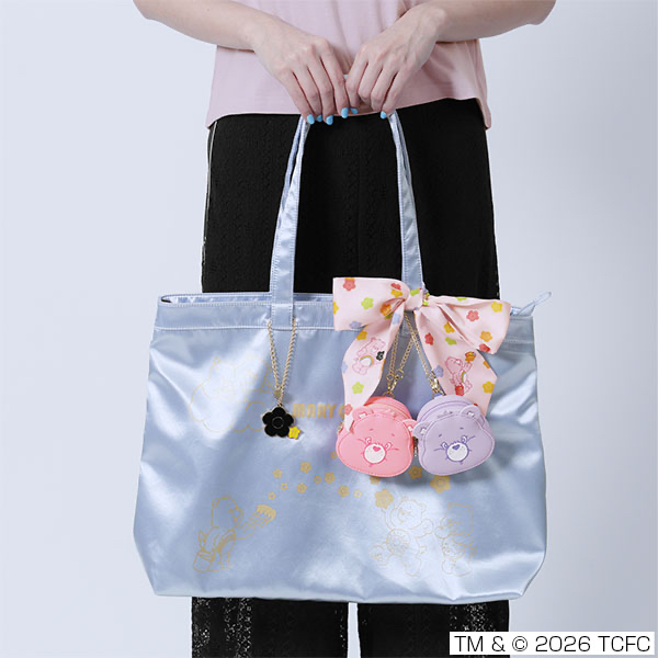 🎀【預訂】MARY QUANT x Care Bears Face Die-Cut Pouch P