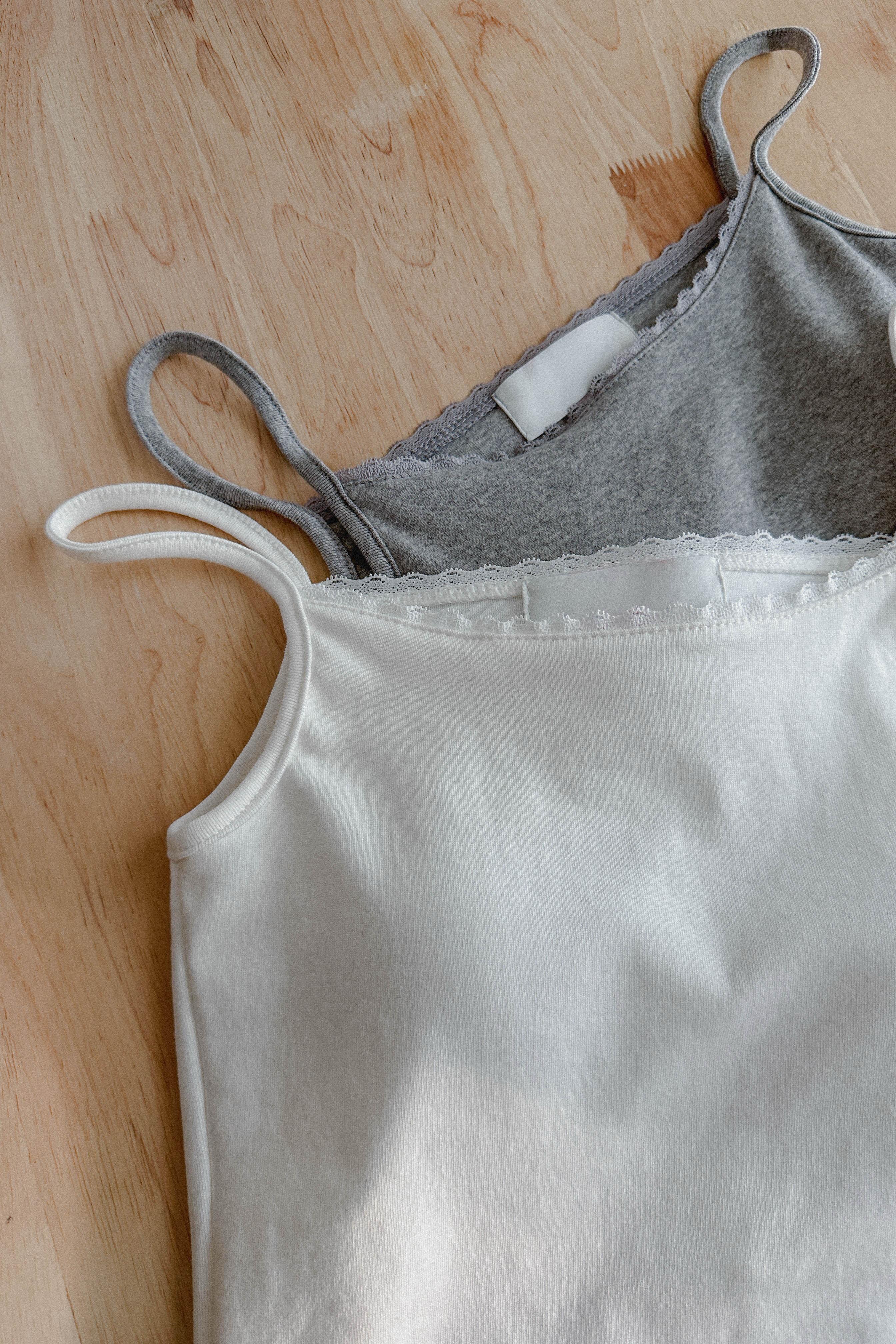 小荷葉邊幼帶Bra Top (兩色入)