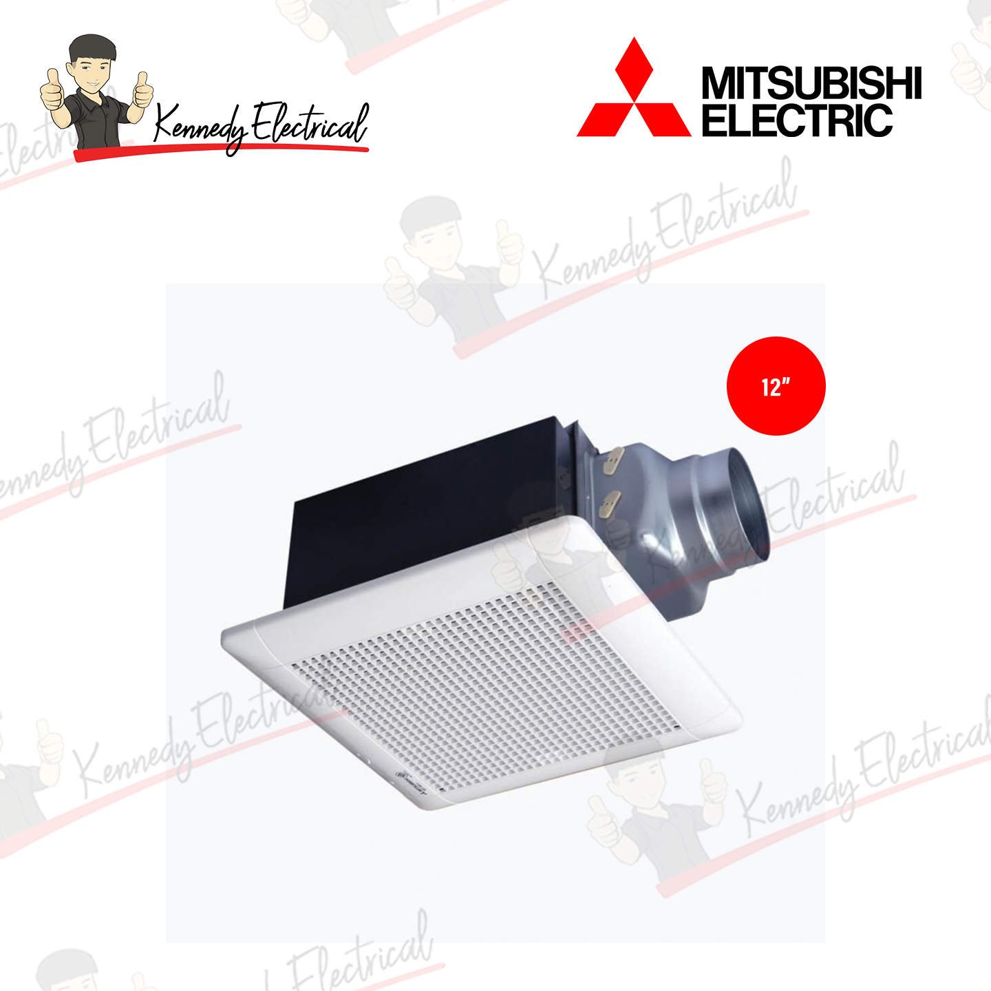 Mitsubishi 6" High Pressure Ceiling Ventilating Fan VD-15ZP4T7