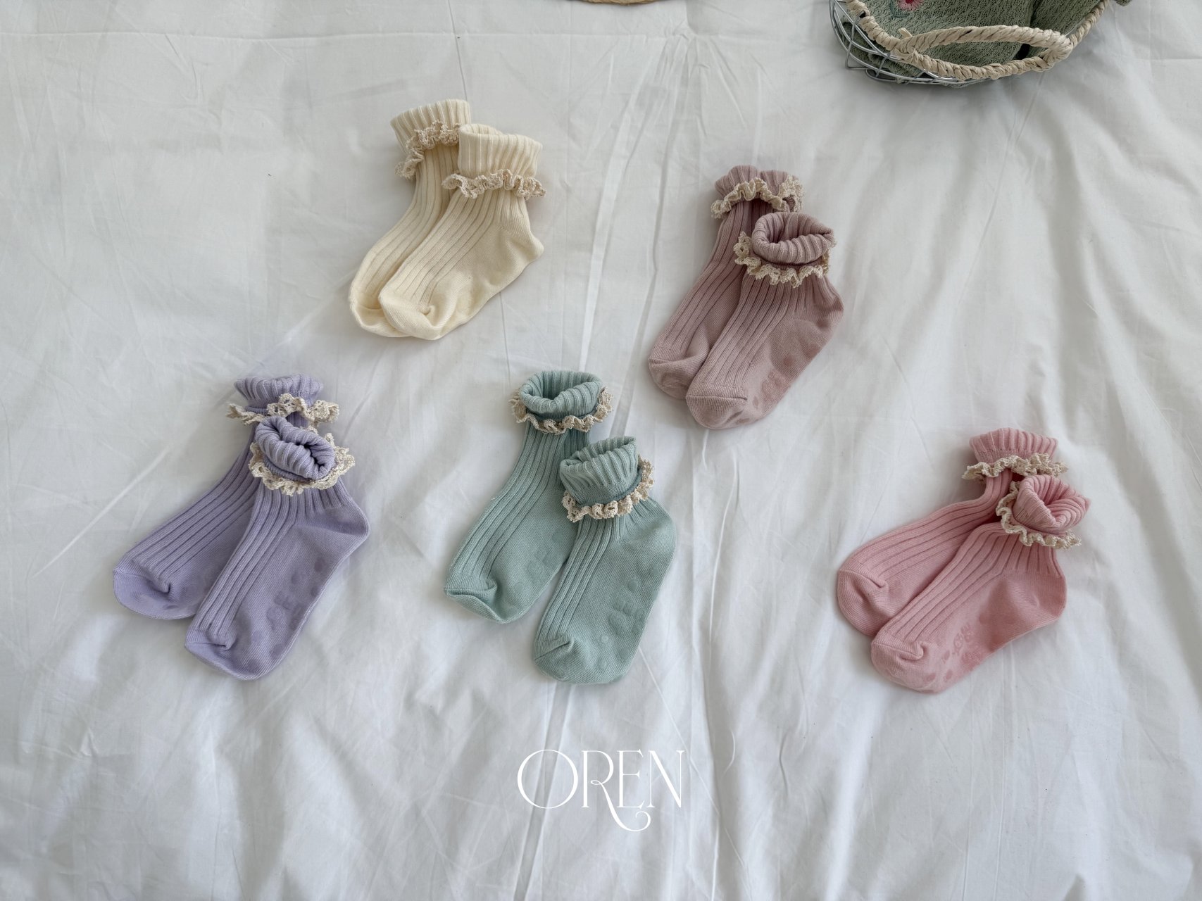 Lace Socks Set