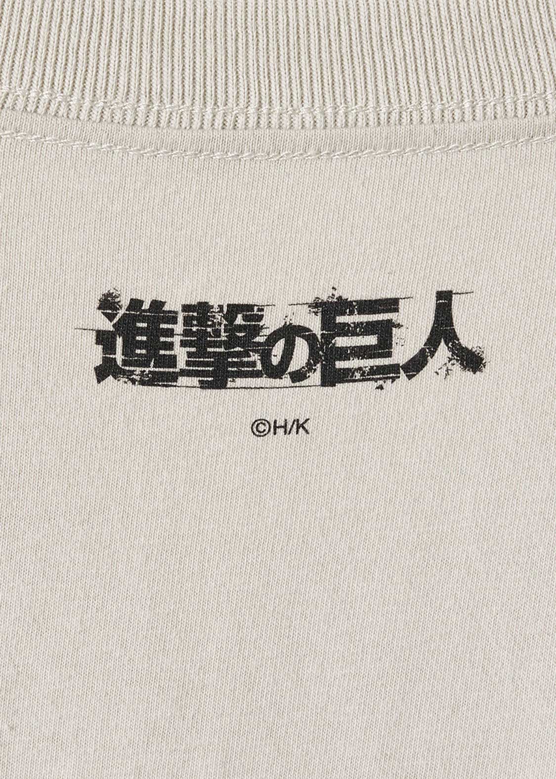 日本預訂📍黑豆人 x 進擊之巨人圖案短袖Tee 2026年9月中旬出貨