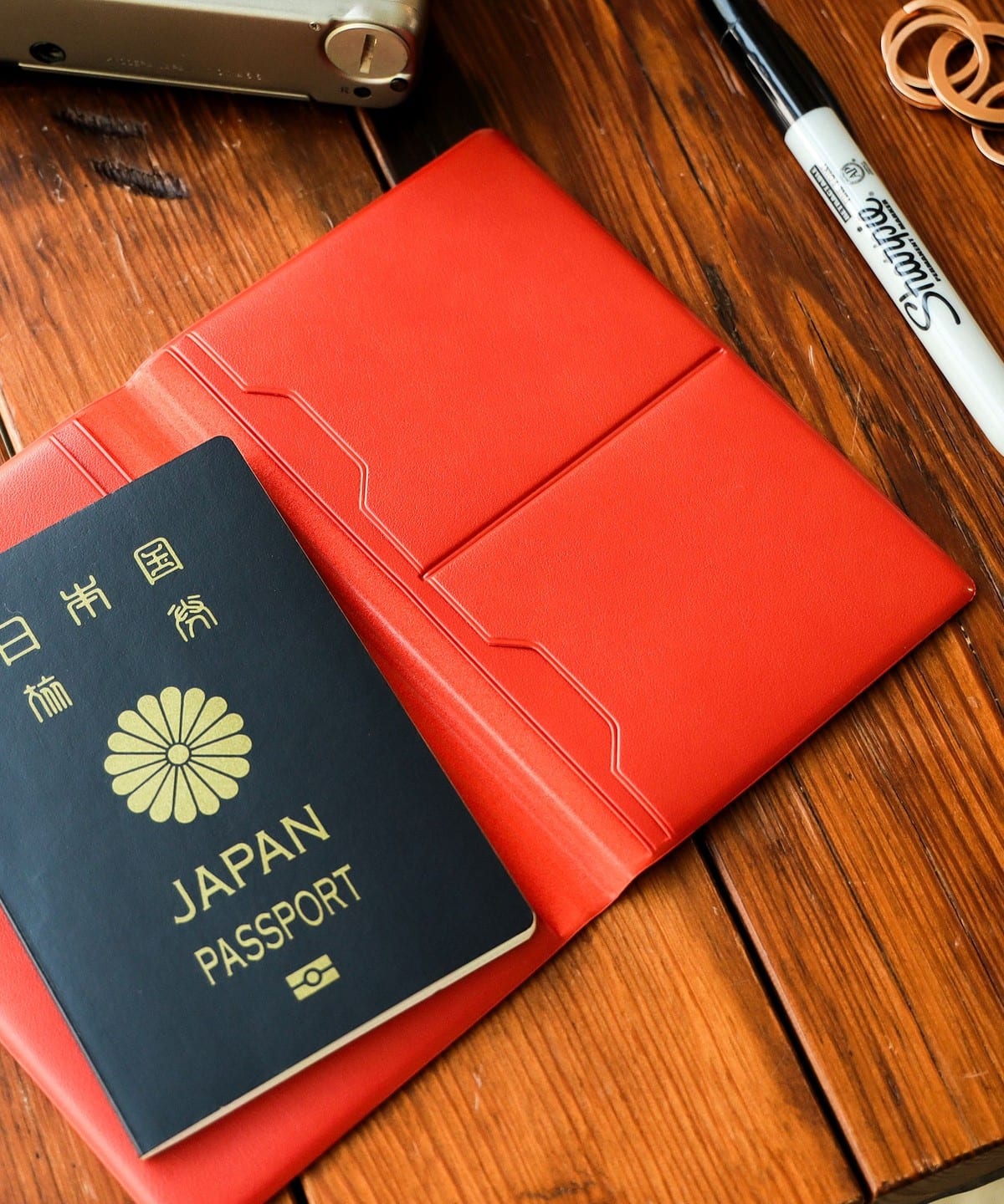 日本製BEAMS JAPAN護照套