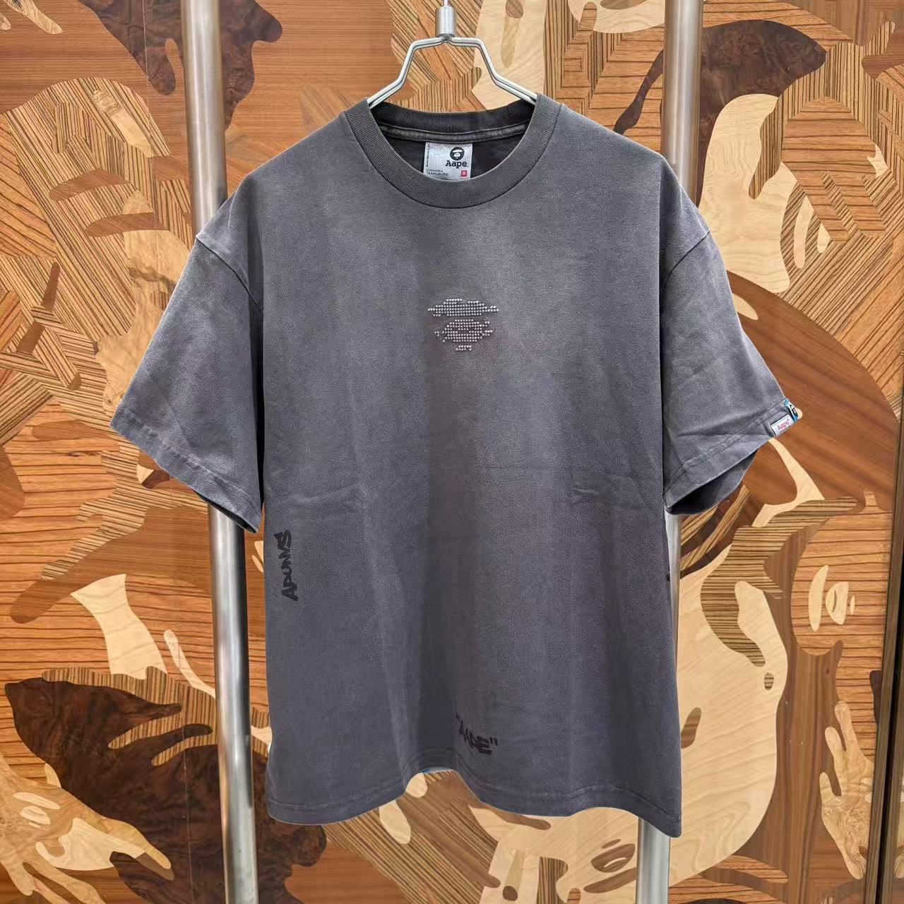 AAPE OVERSIZE fit Moonface graphic tee (1882) 寬鬆版