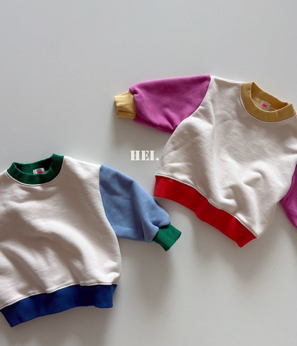 Hei | Color-block Sweatshirt