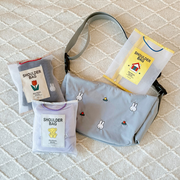 預購 miffy 輕量 摺疊 兩用袋 10922