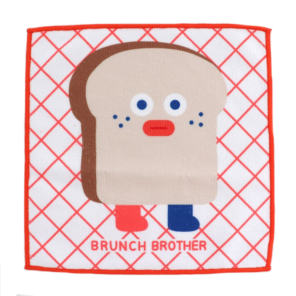 現貨｜Brunch Brother 早午餐兄弟 多士 日版 化妝袋 + 毛巾仔 套裝 (228290)