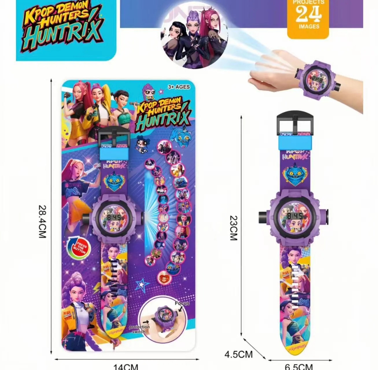 Kpop獵魔女團投影手錶