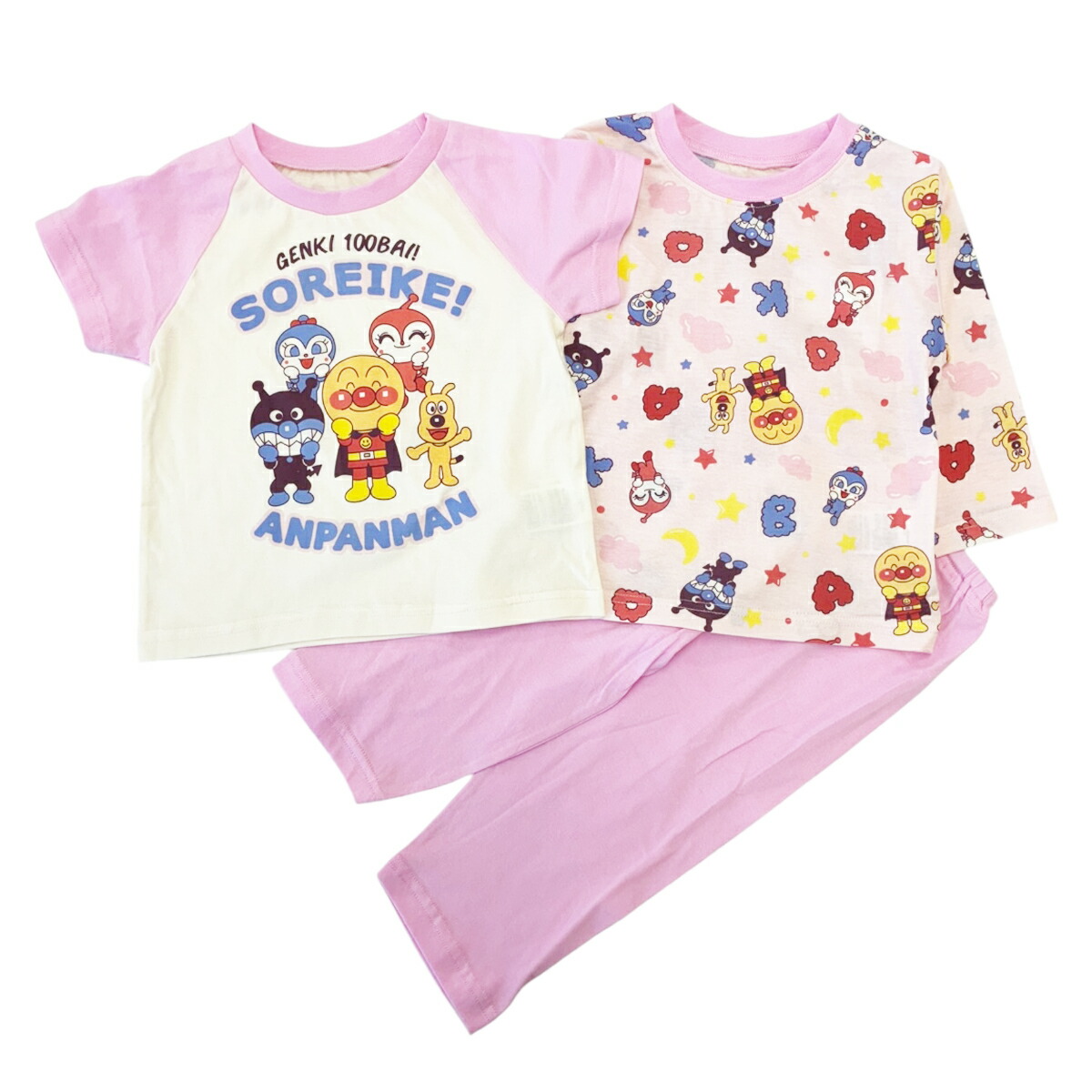 🆕【⭐訂購⭐】 🇯🇵日本直送🌀#麵包超人 家居服套裝 (1套3件)［3款選］🌀[PLCA-0099] [260412]
