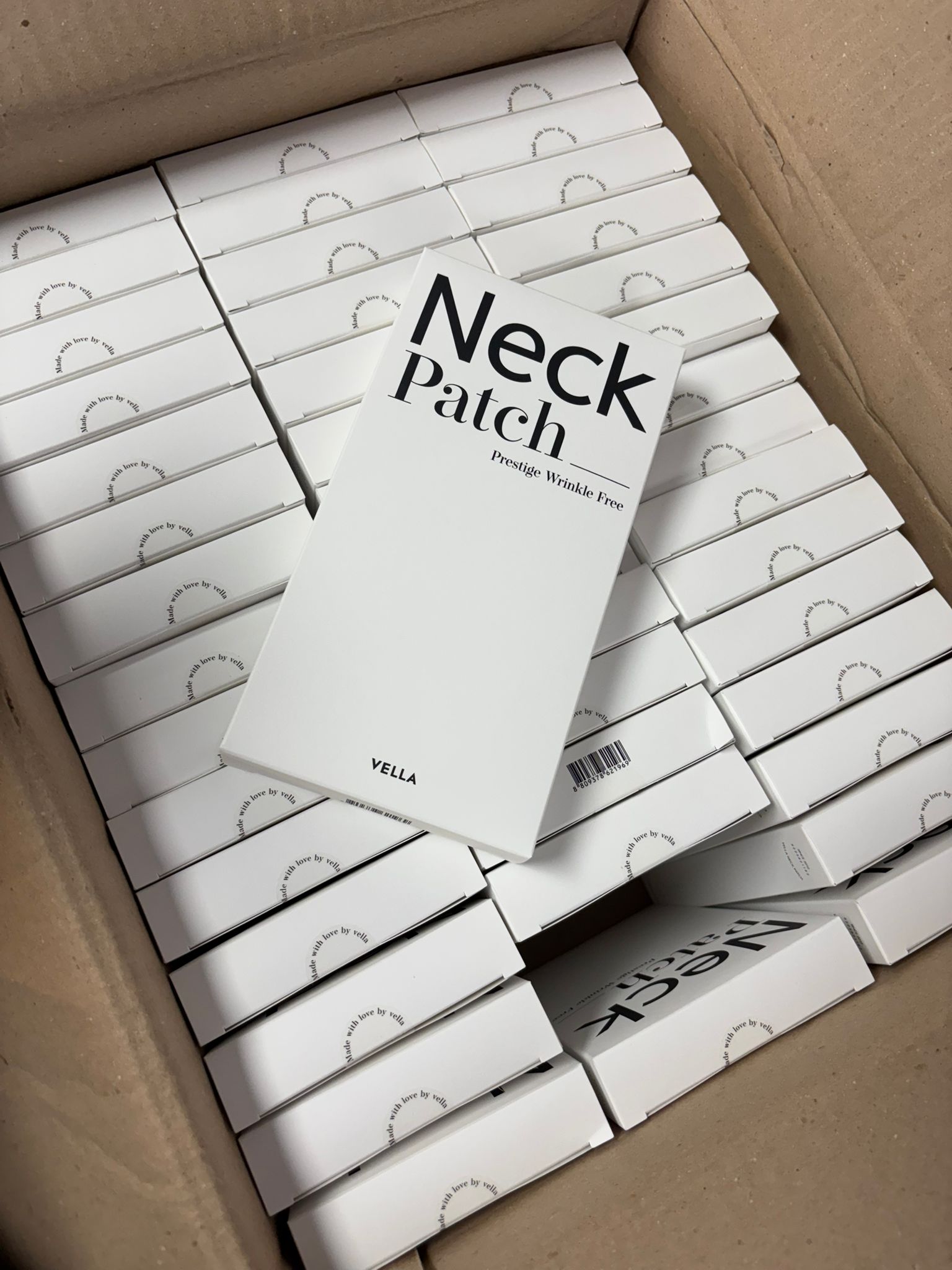 韓國🇰🇷VELLA 深層撫紋熨斗頸膜(5gx5片)一盒