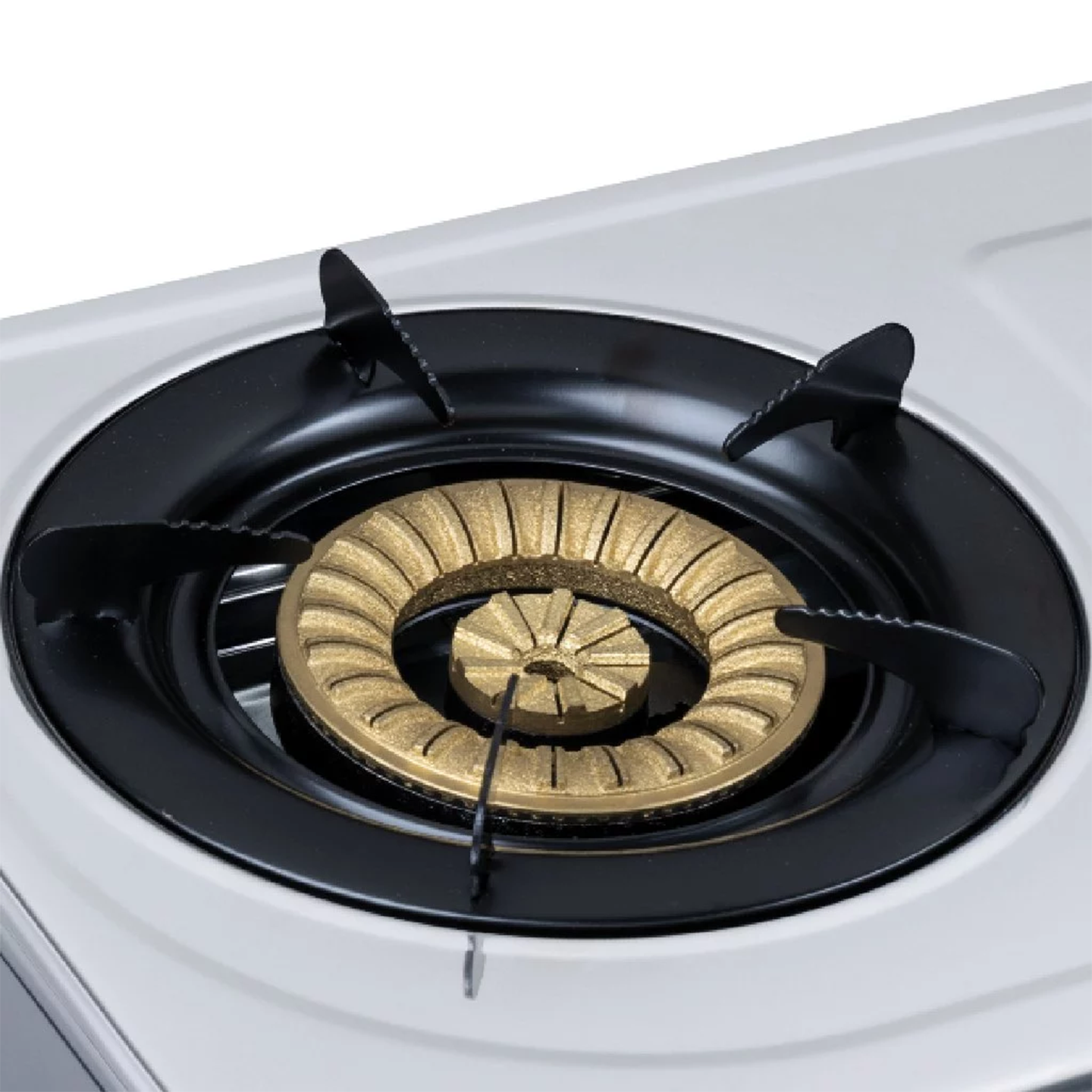 Milux Stainless Steel Double Burner Gas Cooker (MSS-1100)