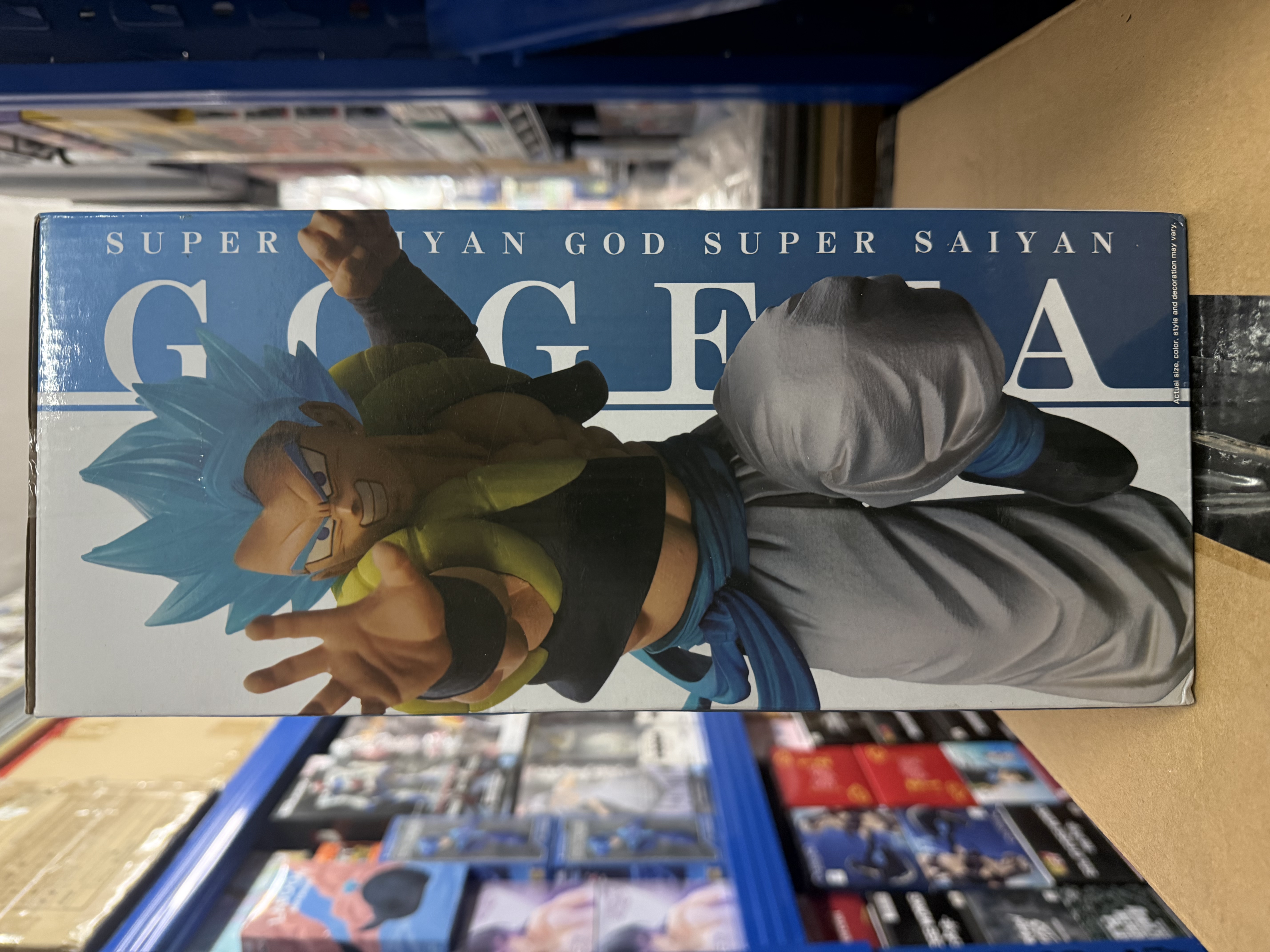 龍珠超 一番 藍髮 格古達（悟吉塔） 景品 Dragon ball Super Saiyan Blue Gogeta pvc figure