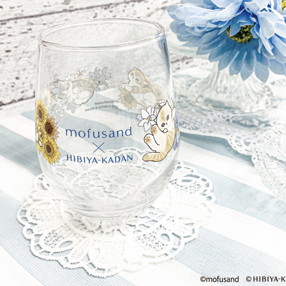 Mofusand 鯊魚貓 玻璃杯｜預訂