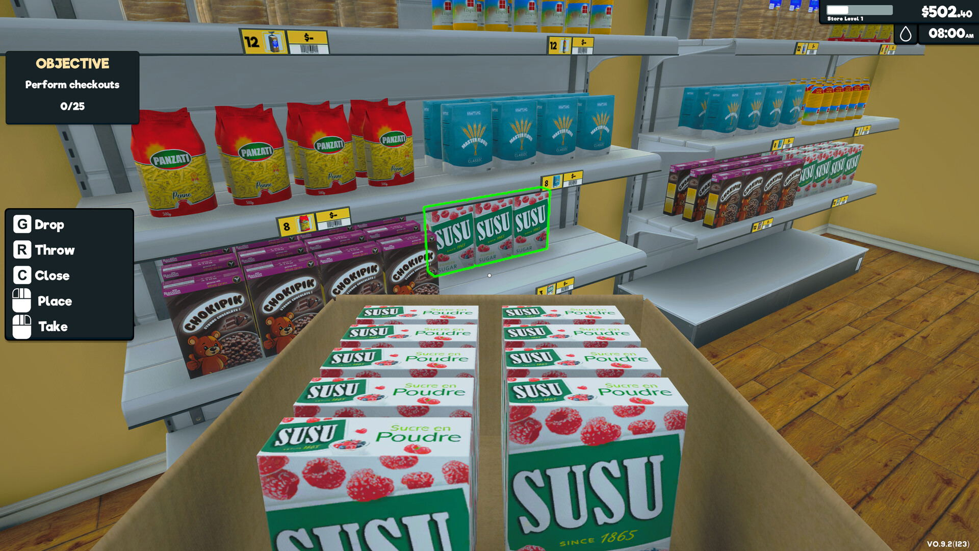 【預售 31/12】SW2 超市模擬器 Supermarket Simulator 英文  (英文封面) PO1106