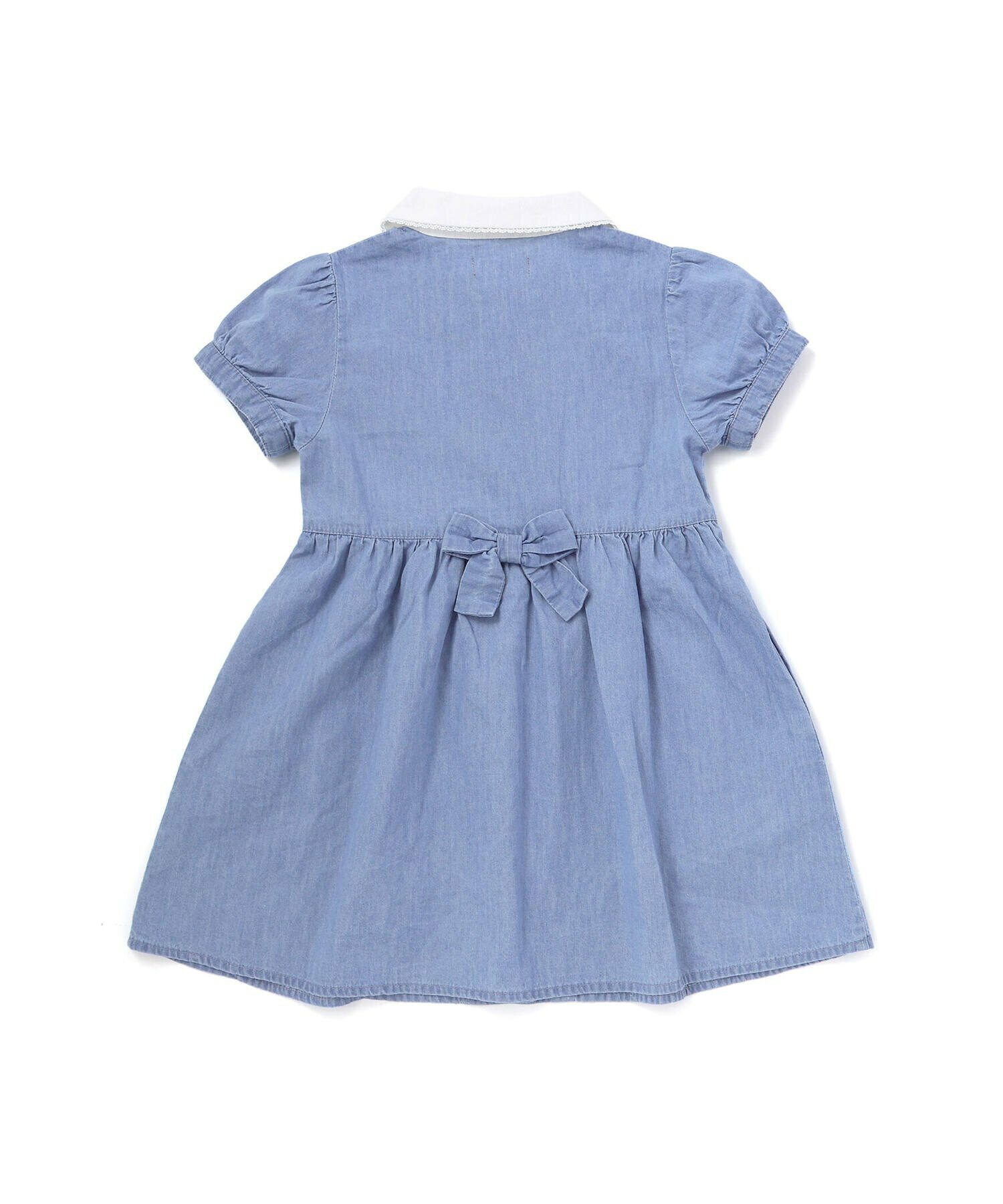 🇯🇵預訂 日本直送🇯🇵Slap Slip x Polo Bcs兩色標誌刺繡蝴蝶結翻領短袖連身裙