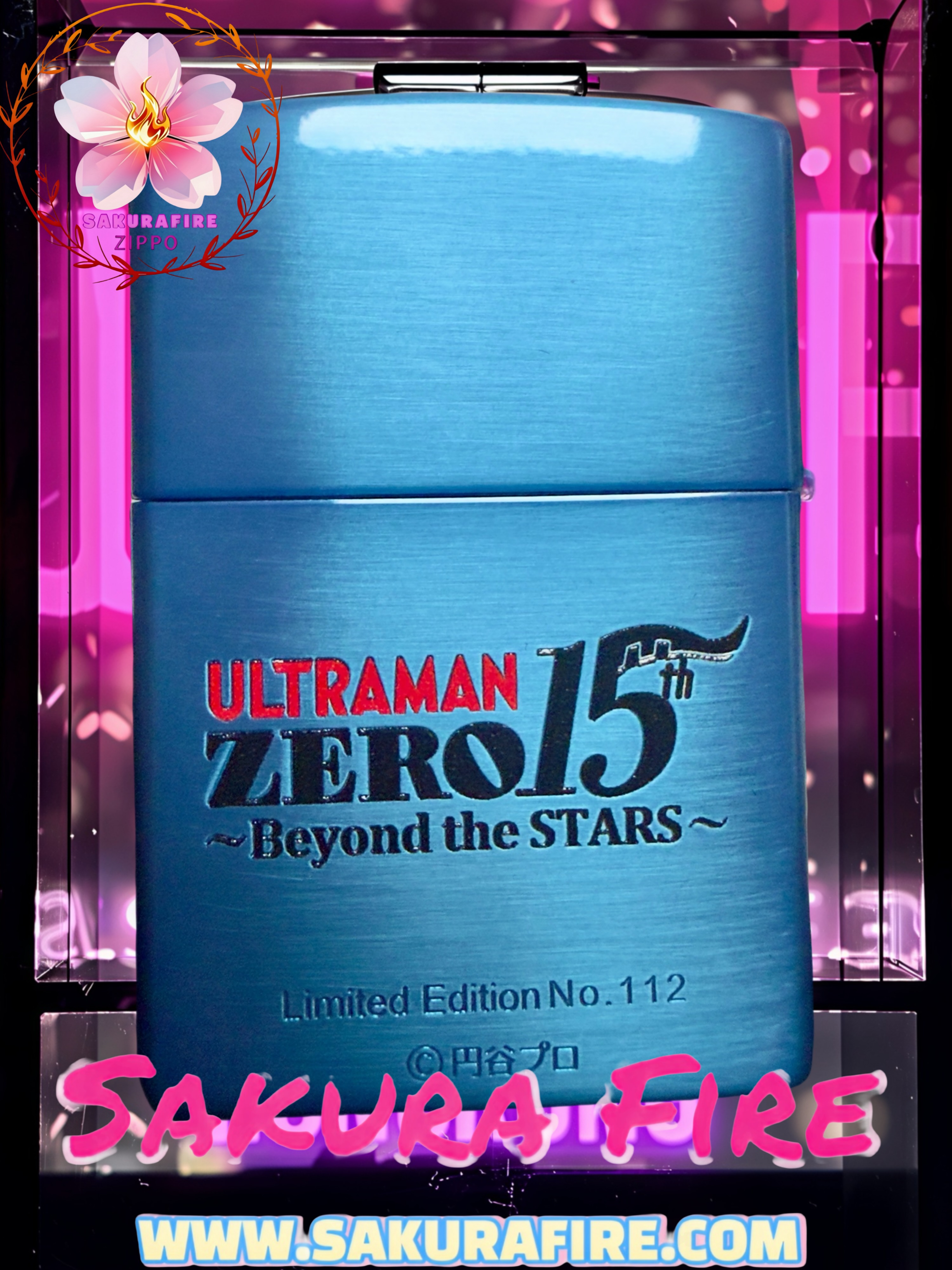 🔥Zippo🔥2025年 港版 《超人/Ultraman/奧特曼》系列 Ultraman ZERO/超人塞羅/塞羅奧特曼 15週年紀念收藏版 兩面蝕刻 雕刻加熱轉印 藍鈦塗層打火機