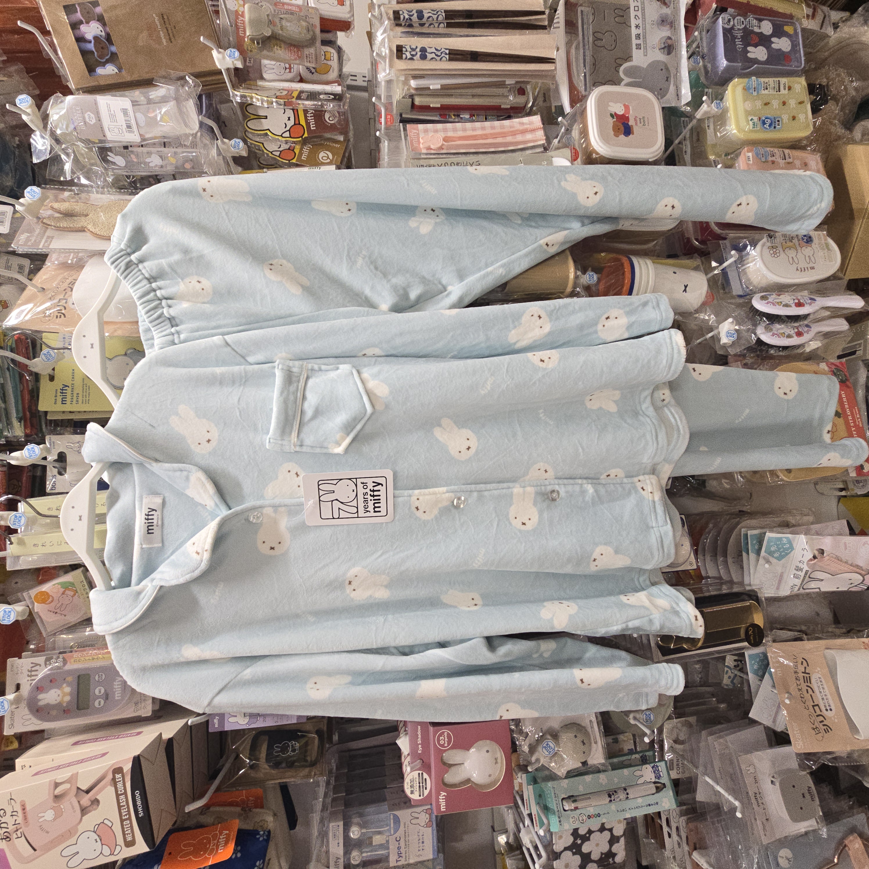 miffy 珊瑚絨 長袖長褲 睡衣 408125