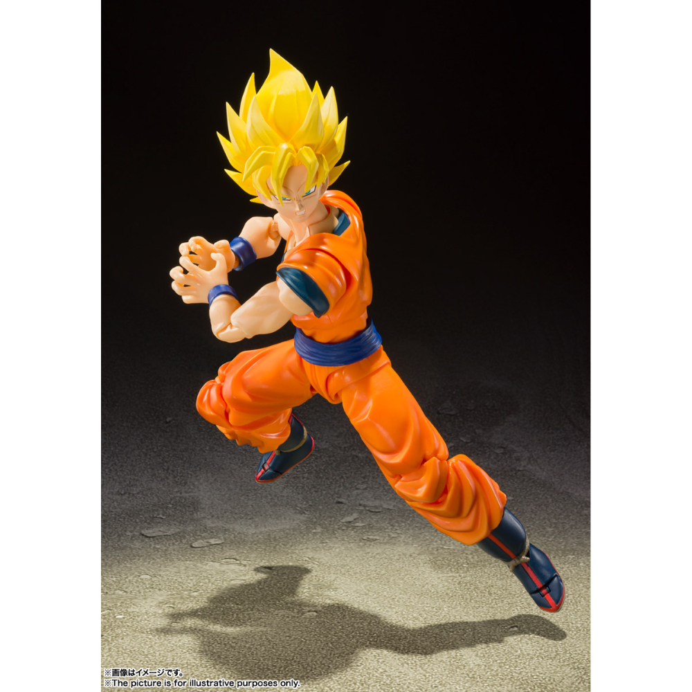 SHF Dragon Ball Z Super Saiyan Full Power Son Goku