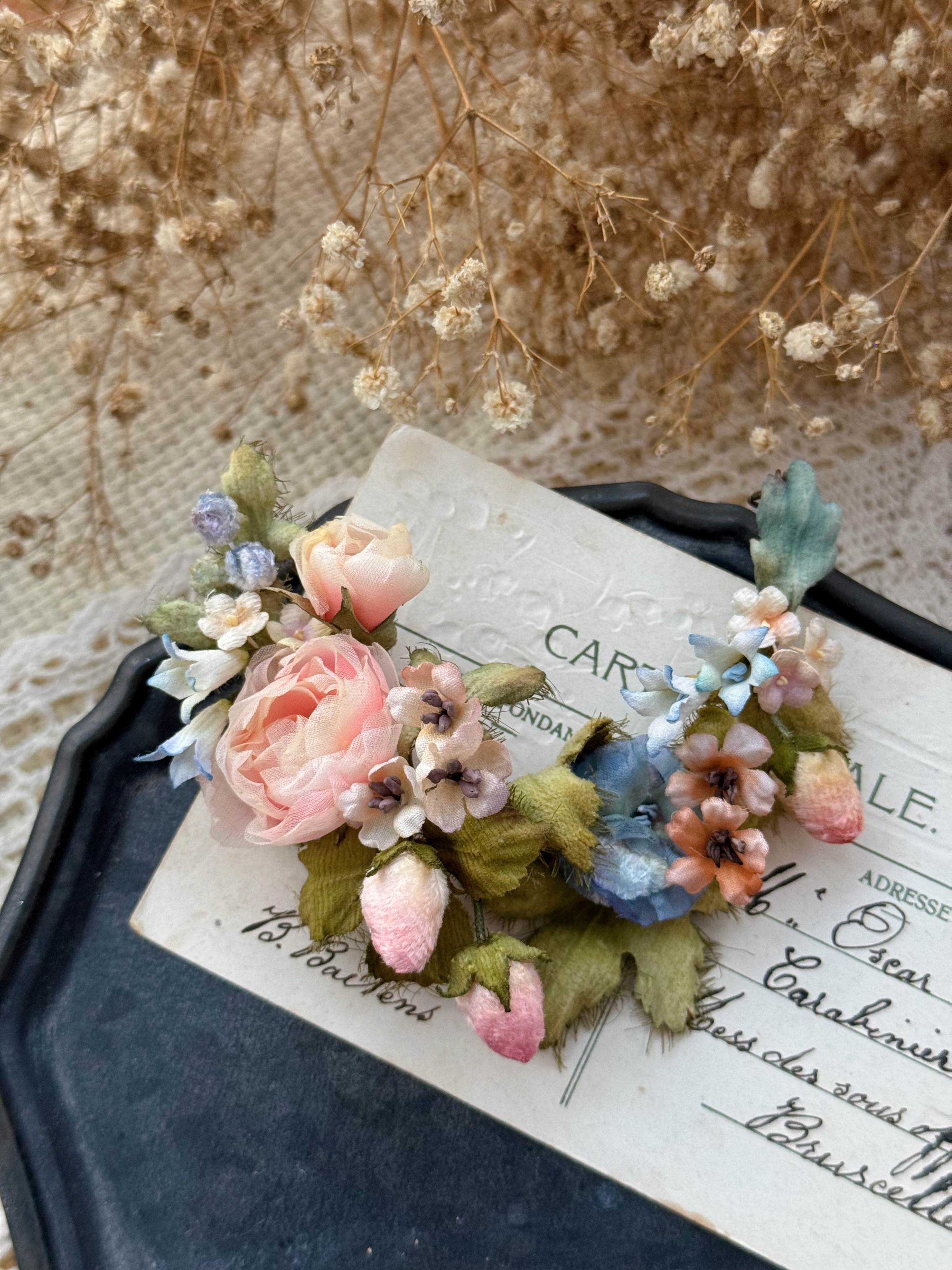 初夏花園 - 多用途花環胸針/頸錬