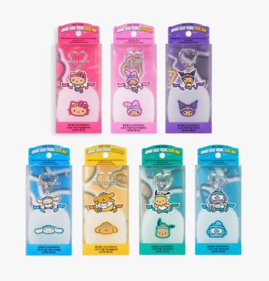 🇰🇷韓國限定 Fillimilli X Sanrio 手巾連防水盒掛飾