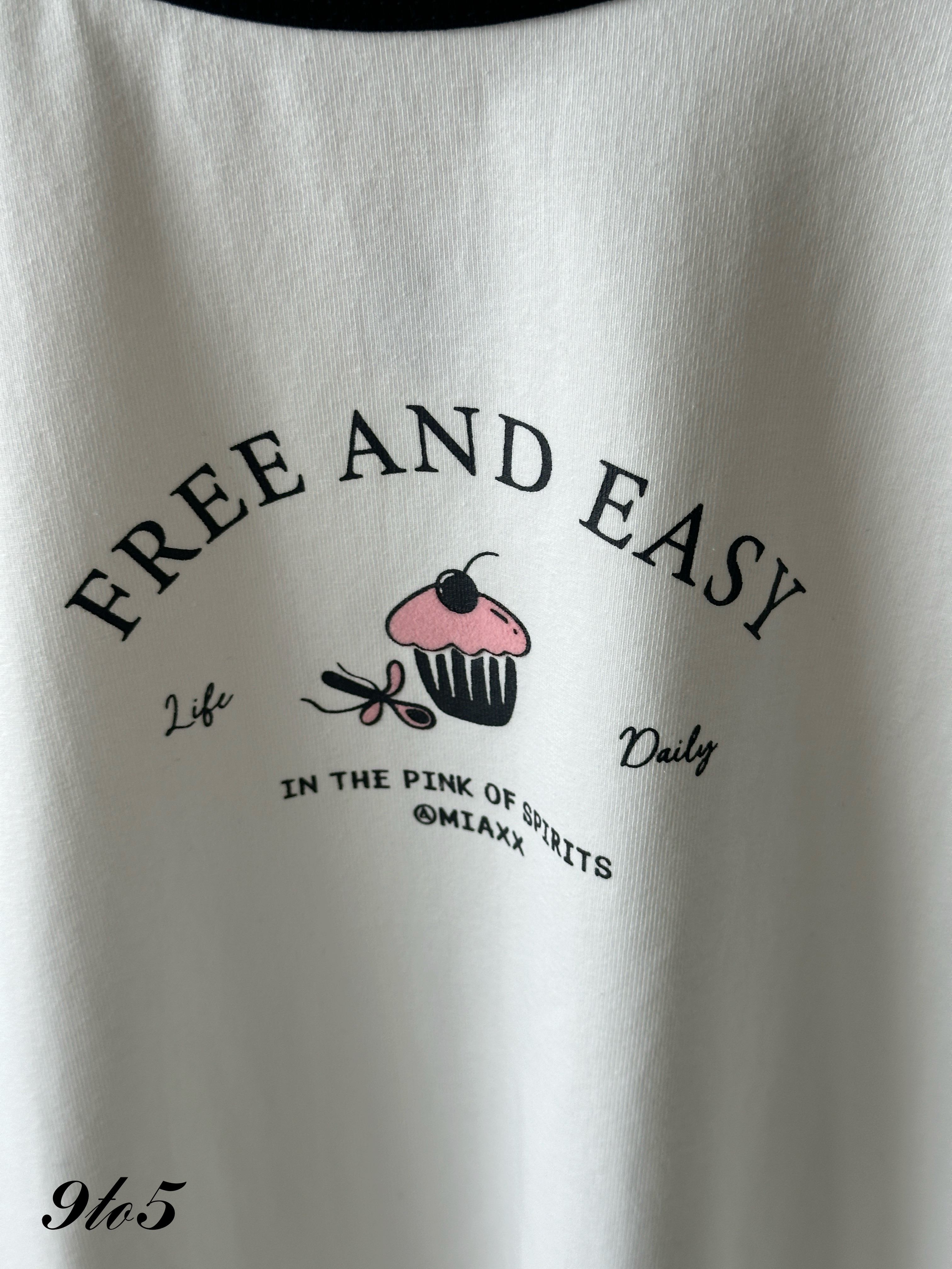 T4355 Printed Contrast Tee - 4 Colors 