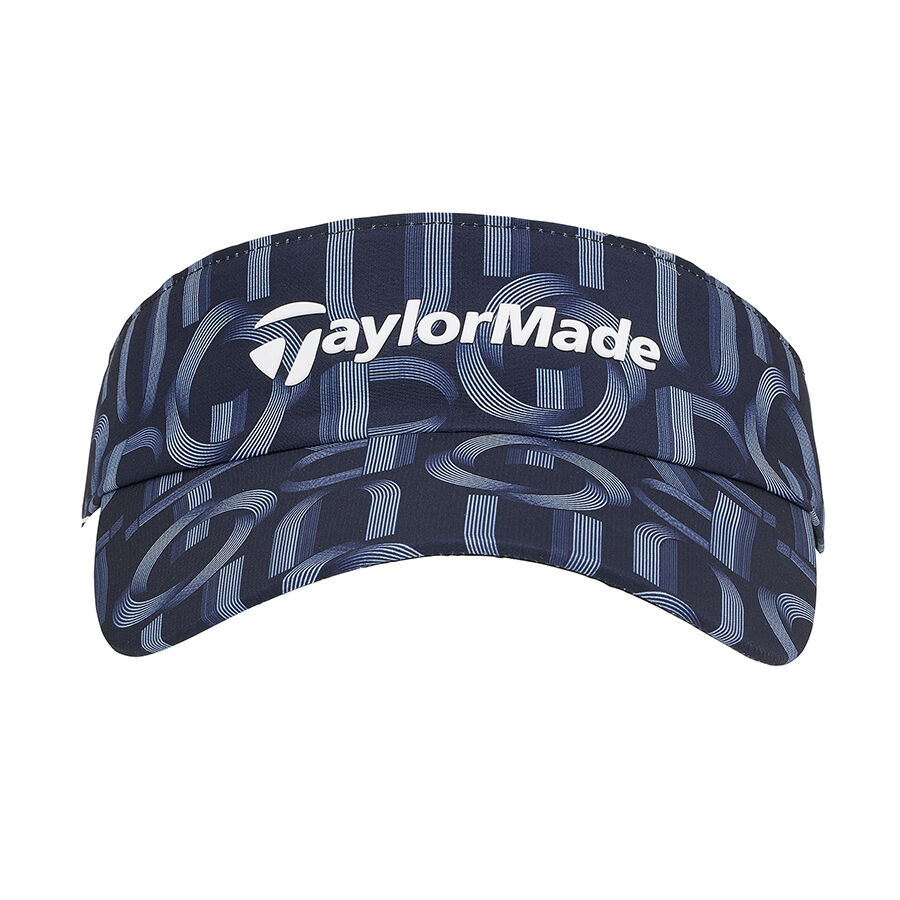 TAYLORMADE GRAPHIC VISOR 男士高爾夫球帽 - 藍色