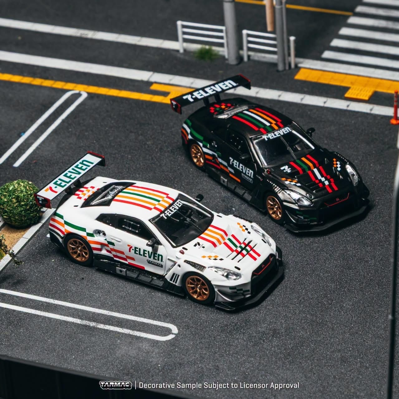 (台灣 7-11 代購）TARMAC WORMS x 7-ELEVEN 限定款 NISSAN GT-R NISMO GT3 