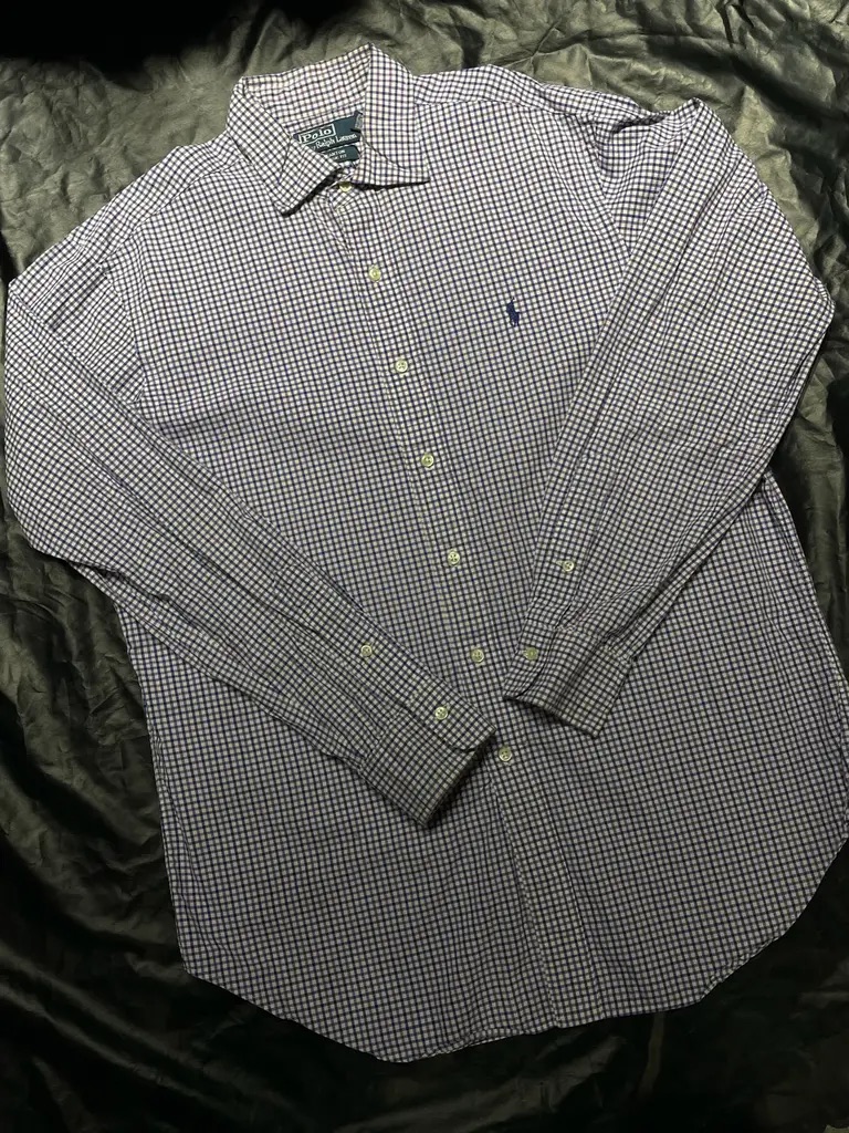 Black Vintage Polo shirt #0024