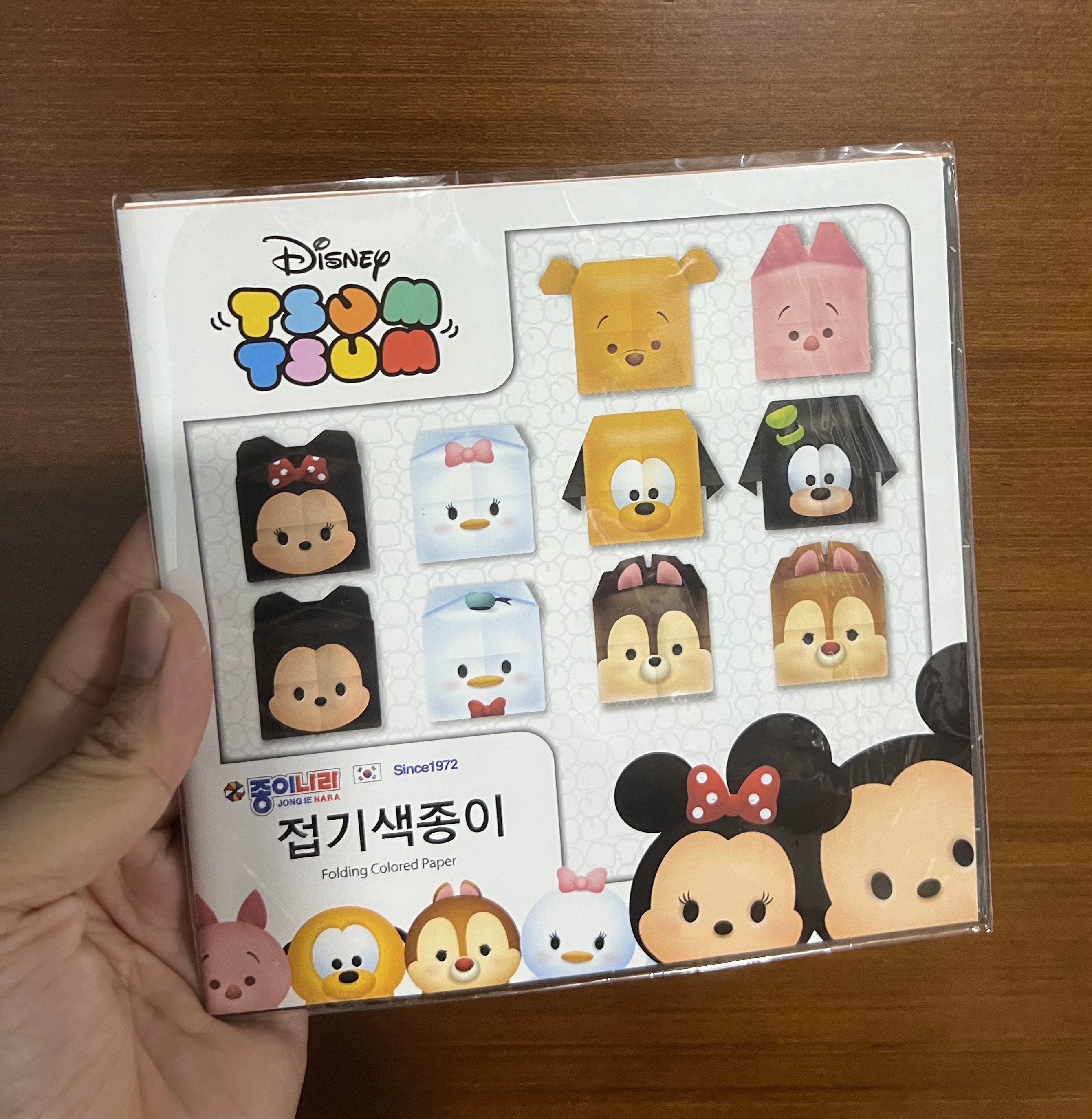 💟現貨💟🇰🇷韓國摺紙套裝-DISNEY 迪士尼 TSUM TSUM