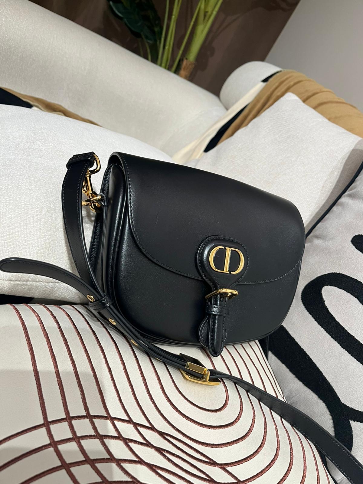 Dior Bobby medium calfskin 黑金 100%Authentic , 95%new