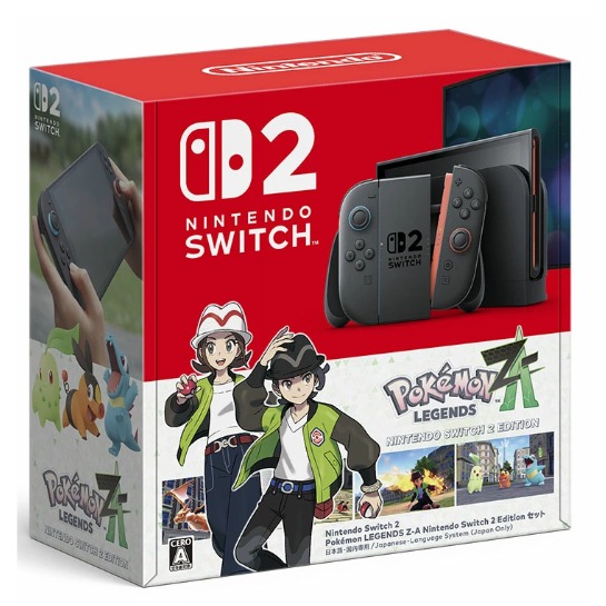 **日本版**  Nintendo Switch2 console 主機 W / Pokemon Z-A  DLC (日本語・日本国内専用)  SW2-0286