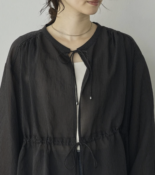 格羅格蘭條紋襯衫  - 2026 流行穿搭  女士襯衫 秋冬時尚穿搭 優雅日常 柔軟舒適 易於配搭 日本直送   #JP-I-260039