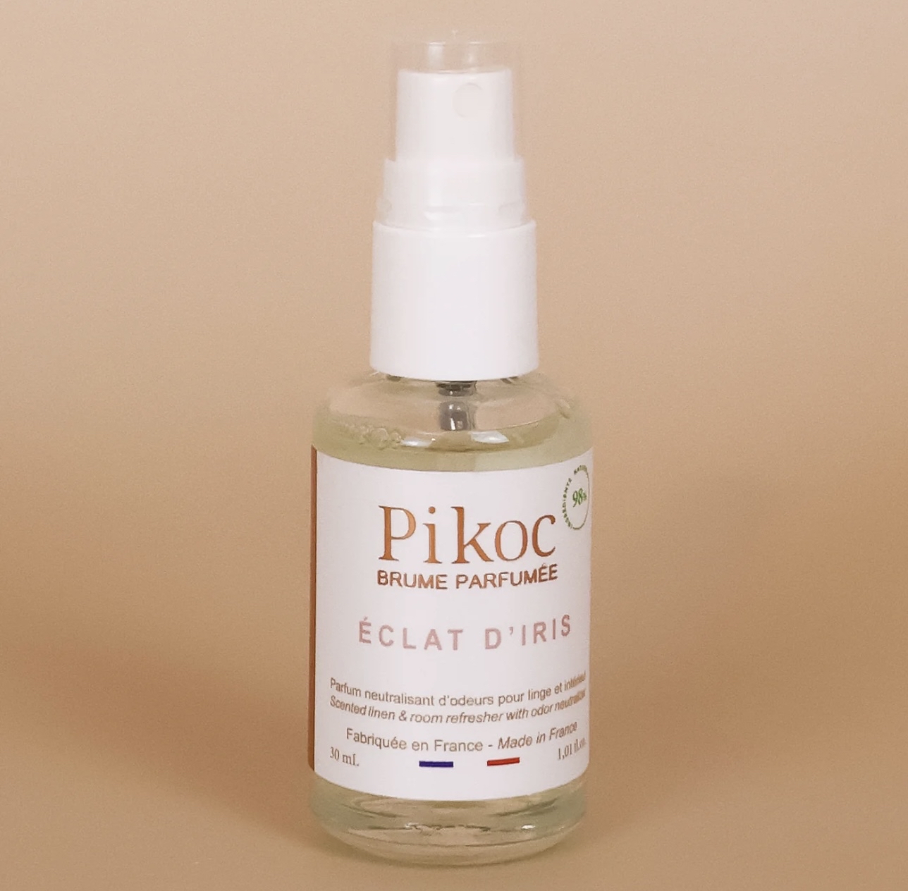 Pikoc Linen Mist - Iris Radiance 30ml鸢尾花味香薰喷雾