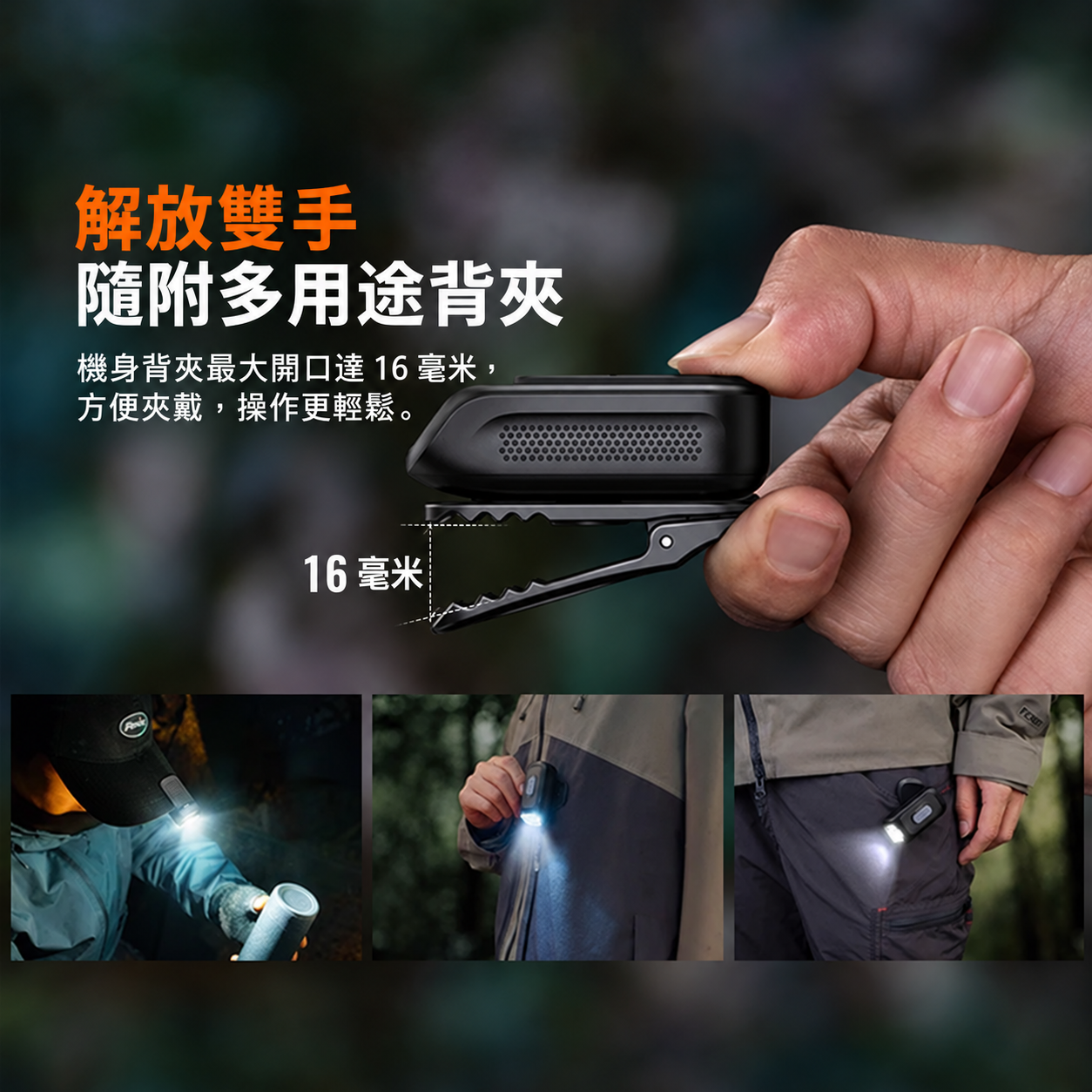 Fenix HM65R-T V2.0 USB LED Headlamp + E04R Kit