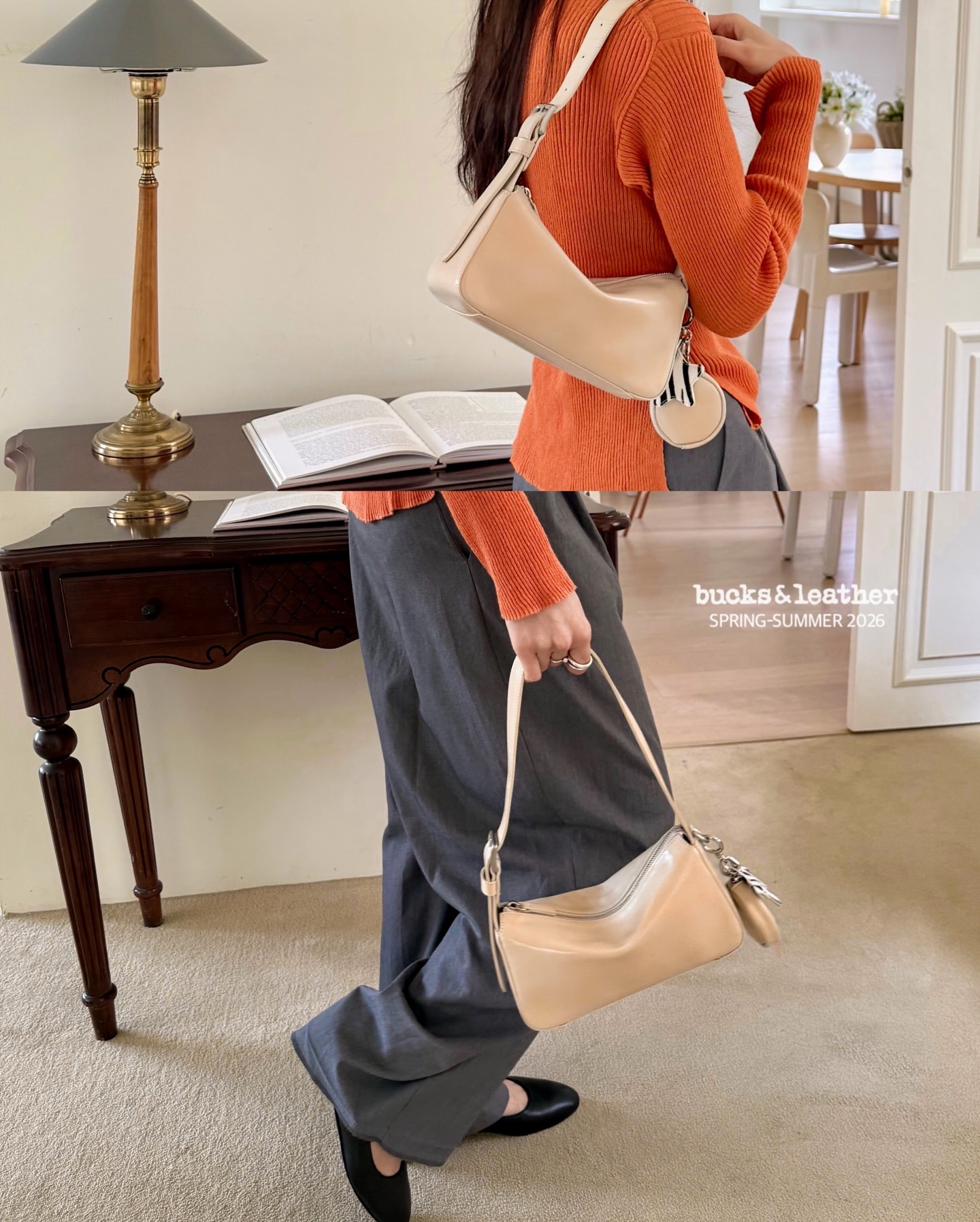  【26SS】預訂_Ready Bag By Bucks & leather