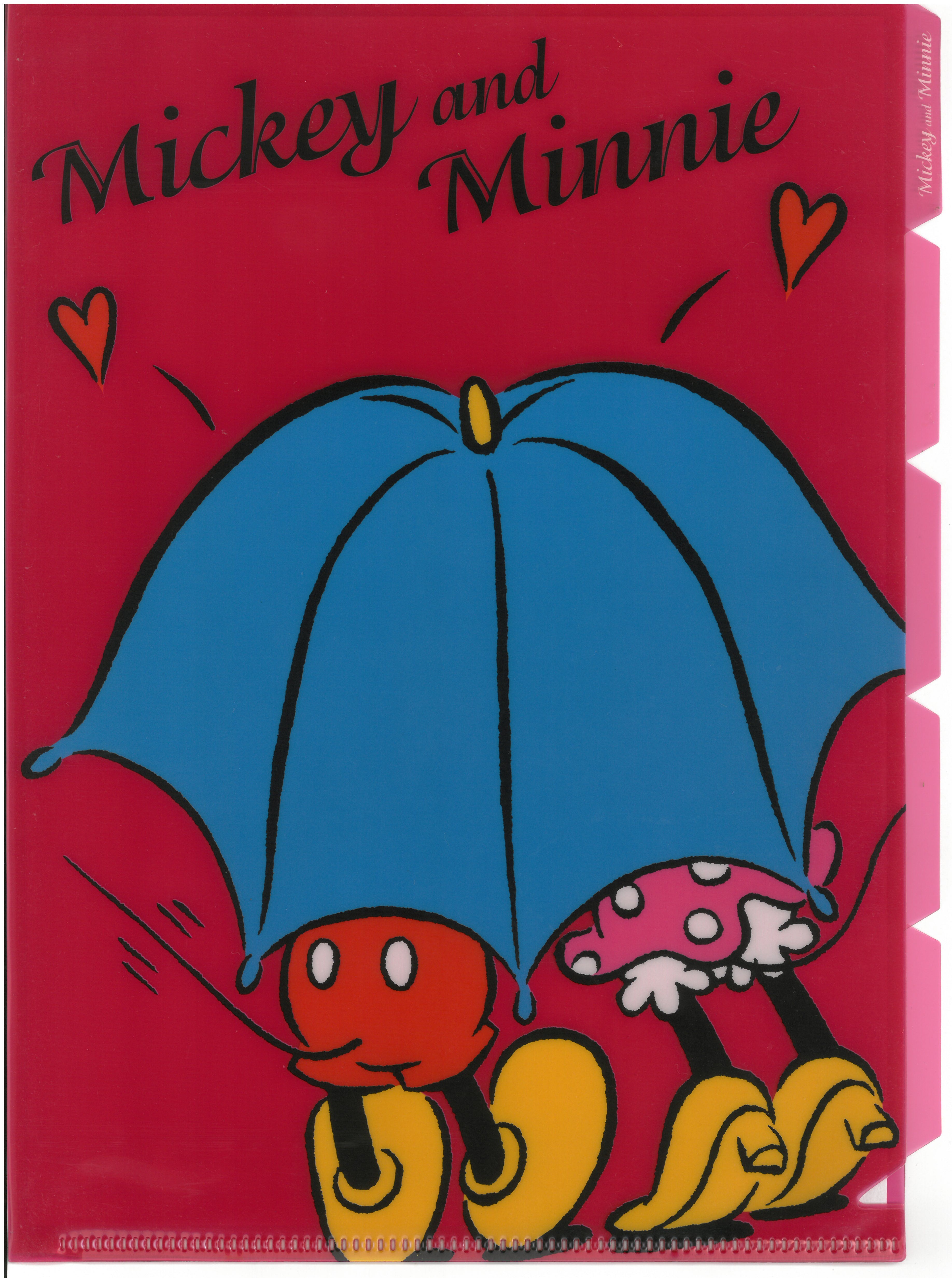 MICKEY & MINNIE 5分頁文件夾 (S2144239)