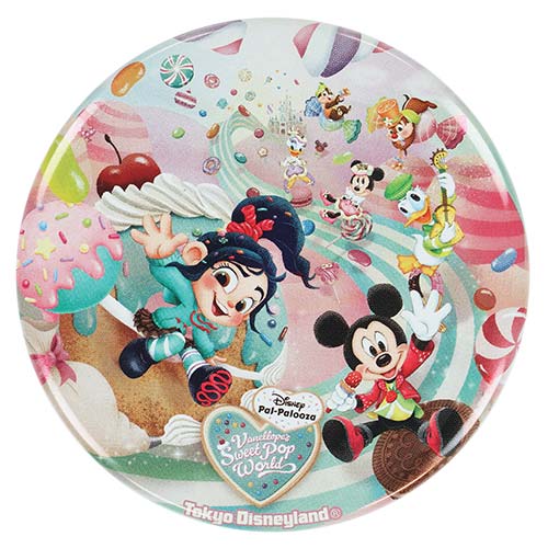 【預訂】TDR Vanellope's Sweets Pop World - 襟章 3p