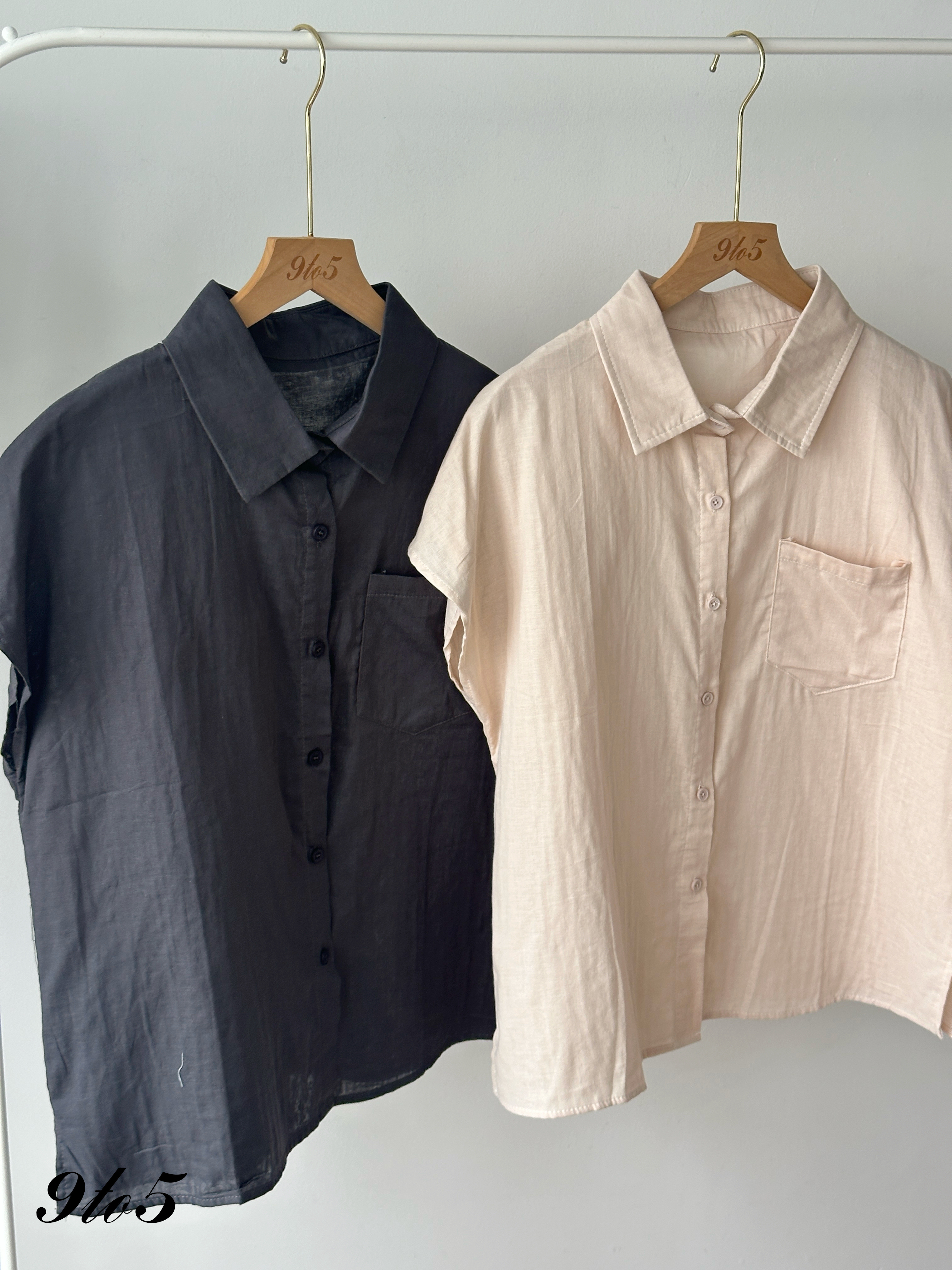 T4333 Oversized Linen Shirt - 4 Colors 