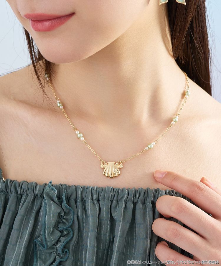 《Pre-Order》Nacklace 貝殼造型項鍊｜唱K小魚仙 Pichi Pichi Pitch X earth Japan Label (26PP11-P)