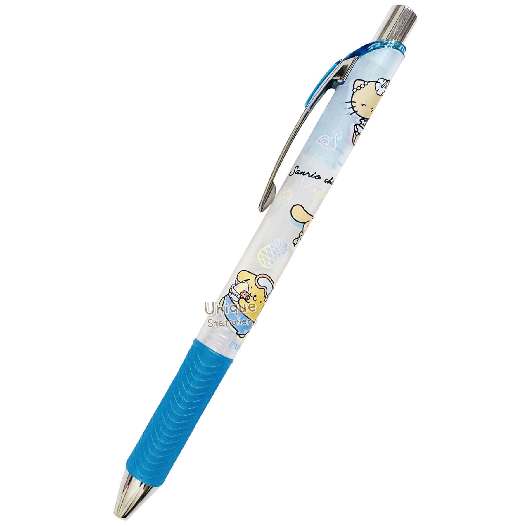 現貨｜Sanrio Hello Kitty Pompompurin 布甸狗 Cinnamoroll 玉桂狗 日本製 Pentel EnerGize 0.5mm 鉛芯筆 (CR139577)
