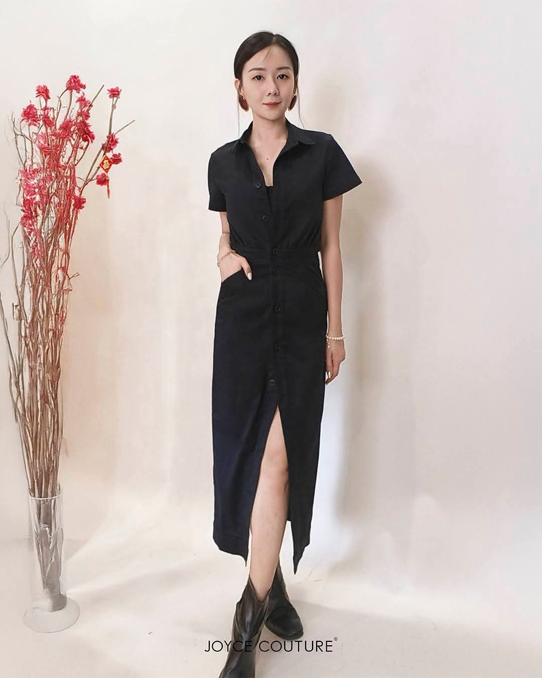 两件套连身裙 D0348