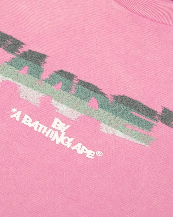 AAPE OVERSIZE fit AAPEUNVS graphic tee (1880) 寬鬆版