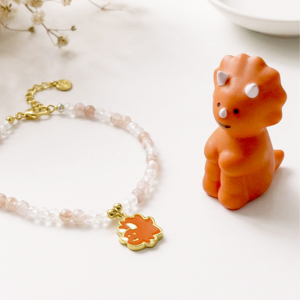 📦訂購 台灣限定 STORY 故事銀飾 x JOGUMAN TRICERA款 天然水晶手串