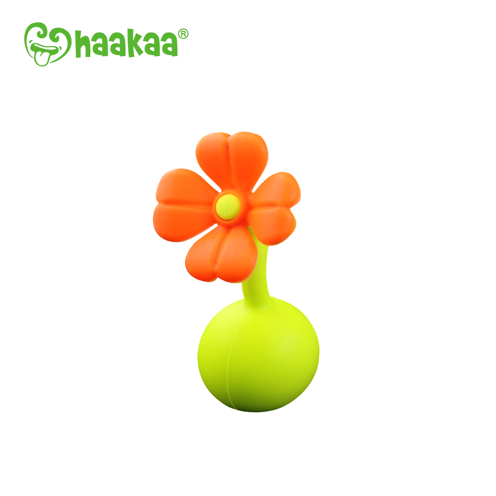 Haakaa 矽膠吸乳器花塞（藍色 / 橙色）